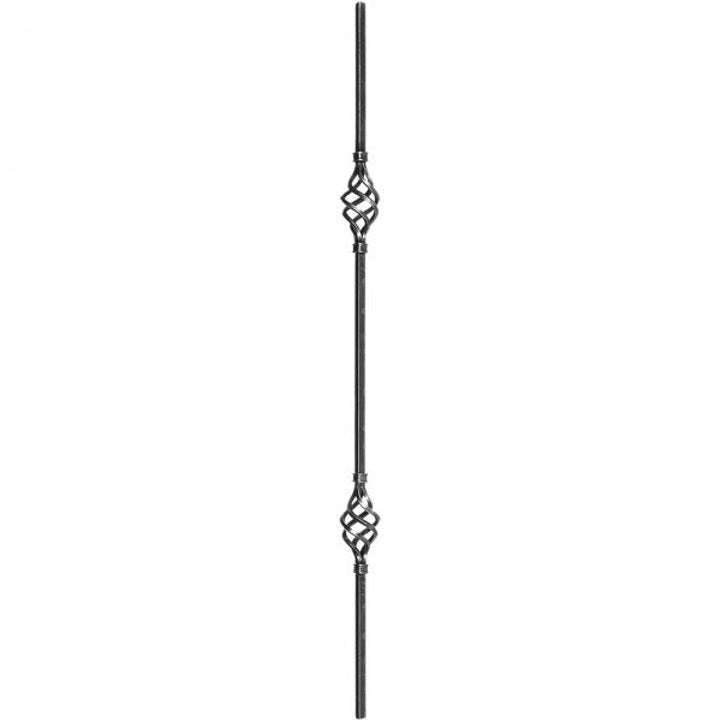 Solid Double Basket 12mm