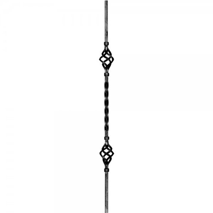 Hollow Double Basket Single Twist