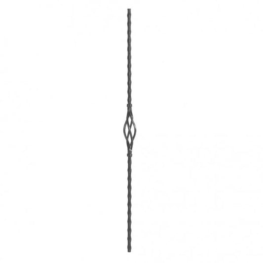 Stretched Single 4Part Basket Hammered