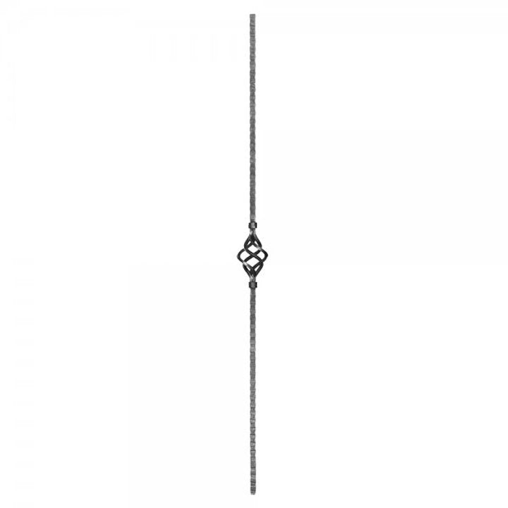 Hammered Single Basket 12mm Stumpy