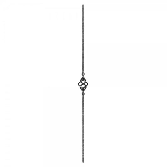 Hammered Single Basket 12mm Stumpy