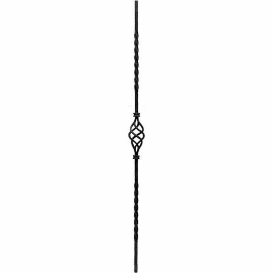Single 4Part Basket Double Twist Fluted