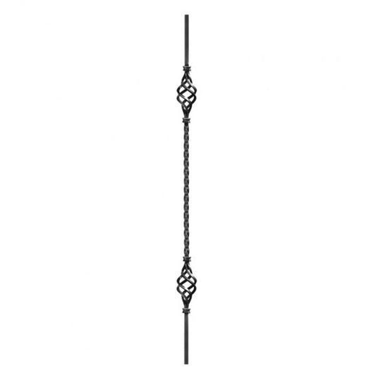 Solid Double Basket Single Twist 16mm