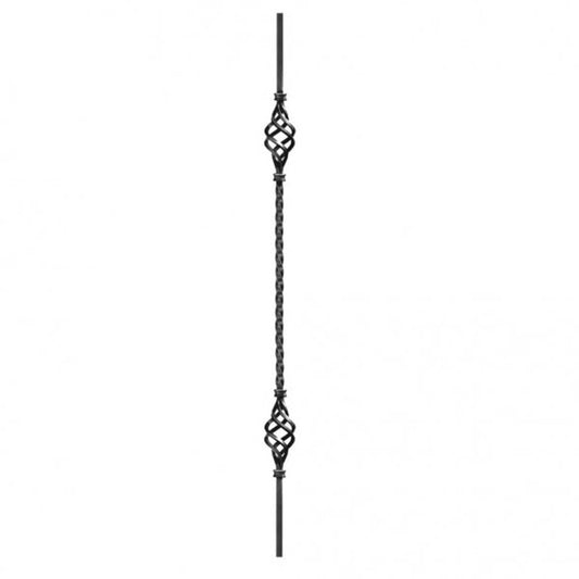 Double 4Part Basket Single Twist Smooth