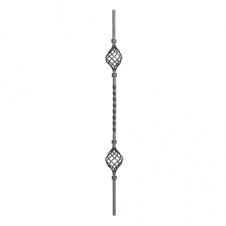 Double 6Part Basket Single Twist Smooth
