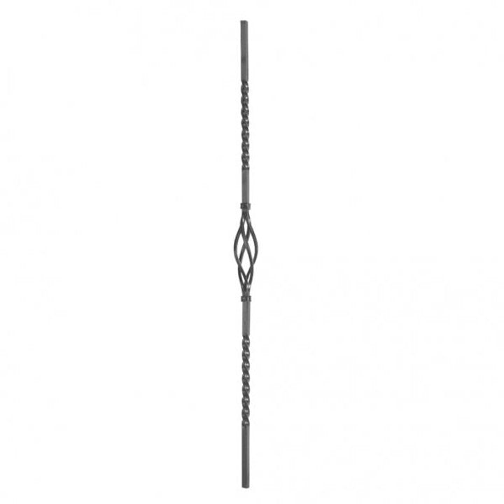 Stretched Single 4Part Basket Double Twist Skinny