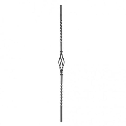 Stretched Single 4Part Basket Double Twist Skinny