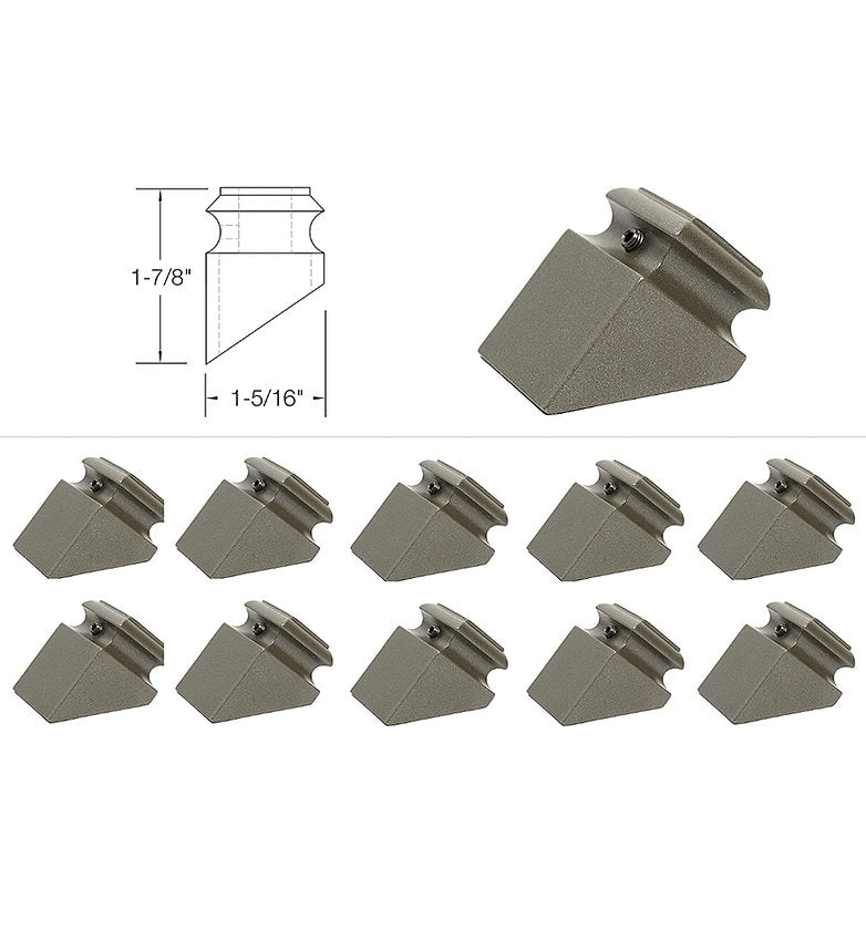 Angled Stair Shoe Bracket