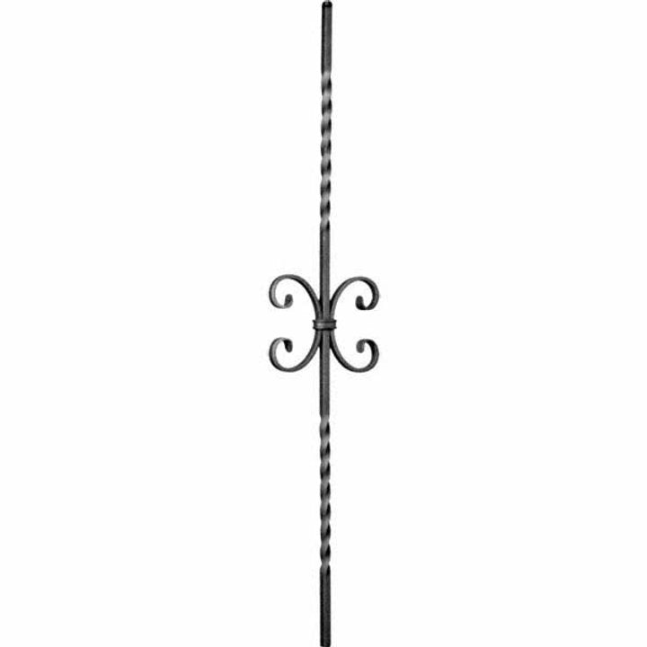 Forged Single Scroll Double Twist Panel Unit