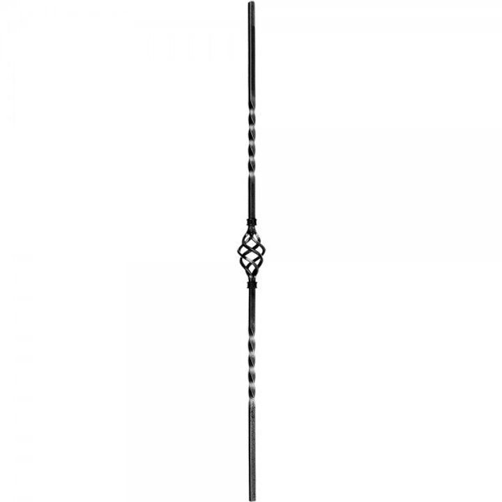 Solid Single Basket Double Twist 12mm