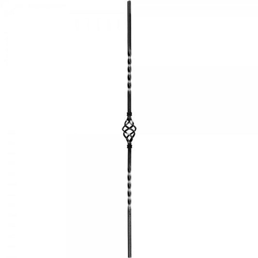 Solid Single Basket Double Twist 12mm