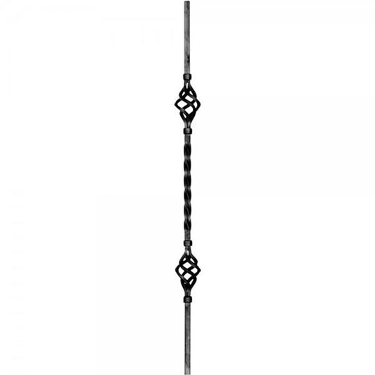 Hollow Double Basket Single Twist
