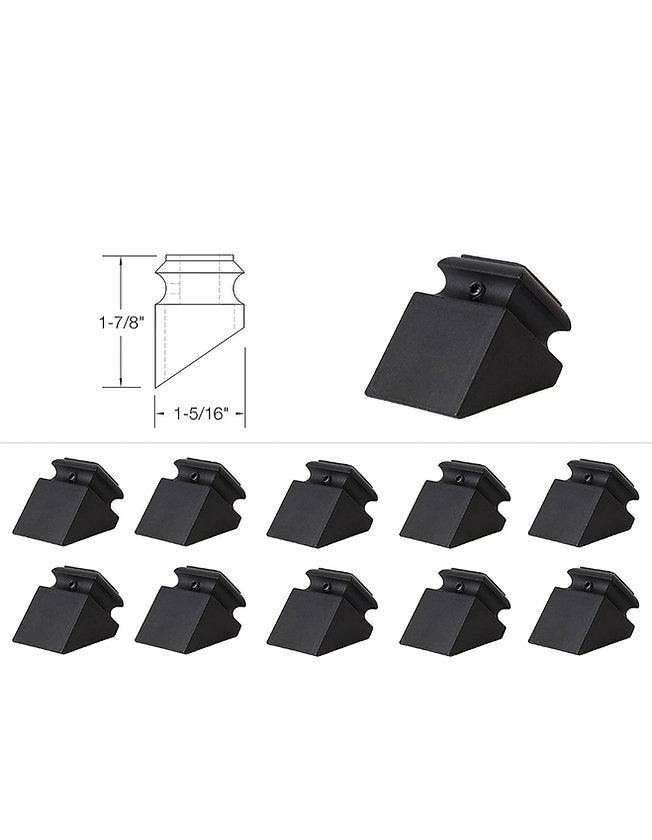 Angled Stair Shoe Bracket
